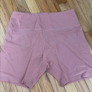 Women's Mauve Bike Shorts wool